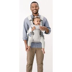 Marsupiu BabyBjorn One Air 3D Mesh (Silver) Thumb