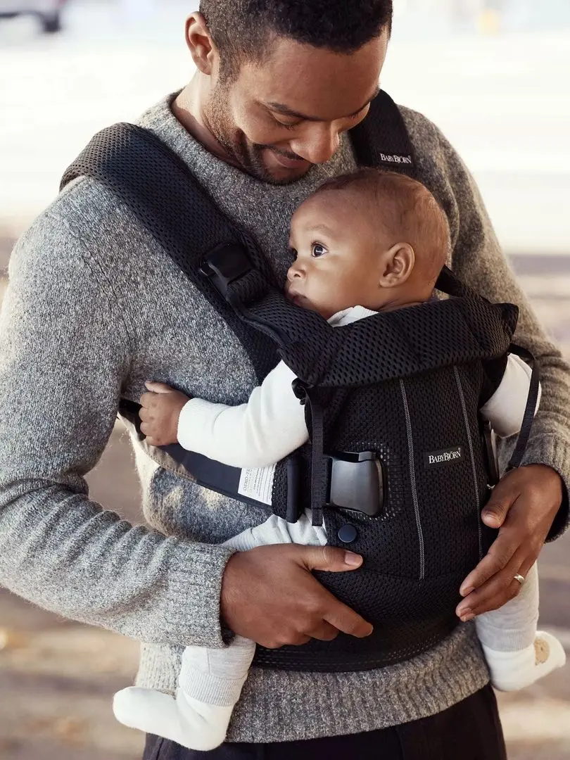 Кенгуру BabyBjorn One Air (Black)