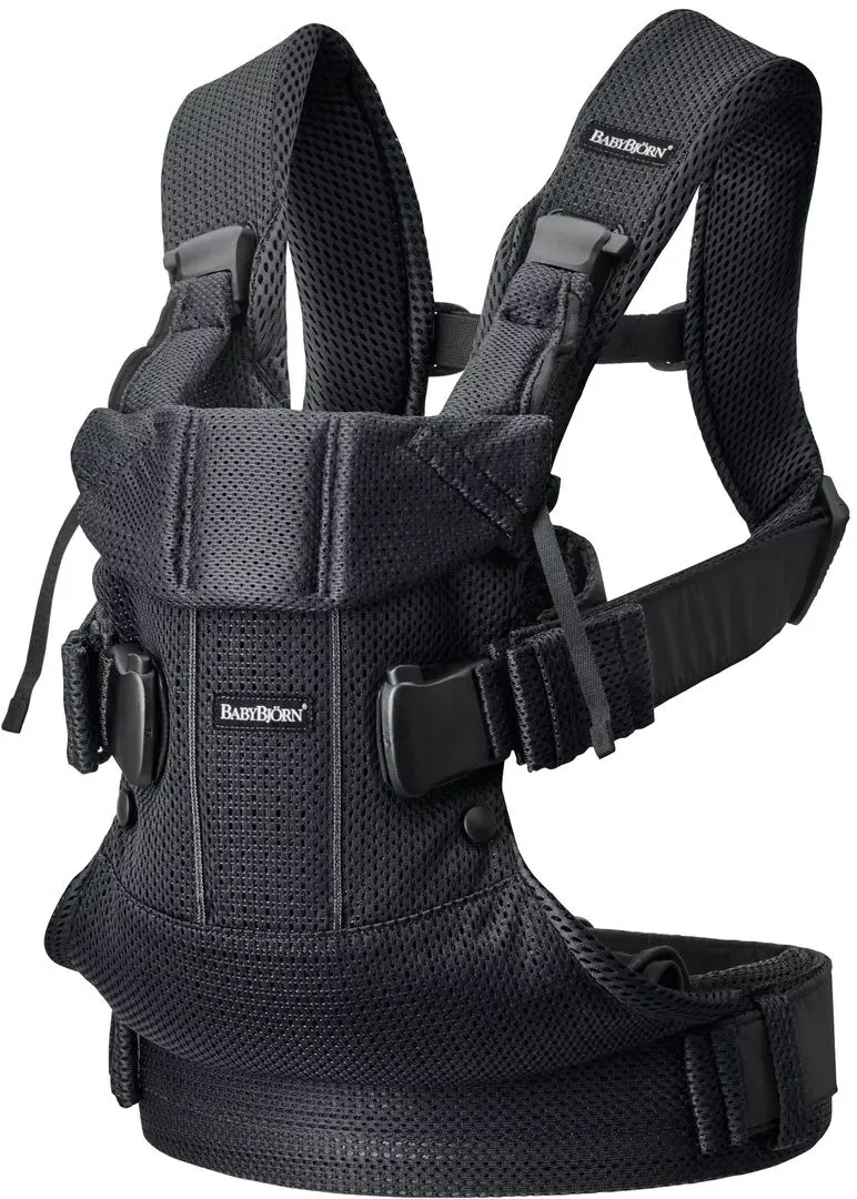 Кенгуру BabyBjorn One Air (Black)