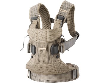 Marsupiu BabyBjorn One Air (Gray/Beige)