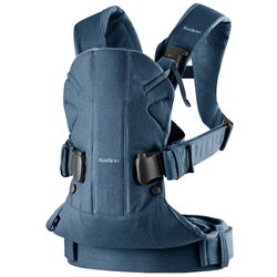 Marsupiu BabyBjorn One Classic (Denim/Midnight Blue)