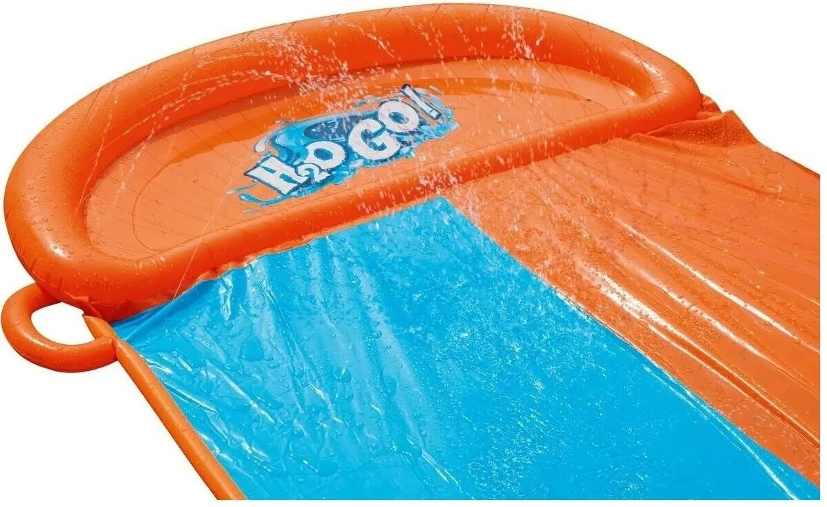 Tobogan gonflabil cu apă Bestway 52328 (Orange/Blue)