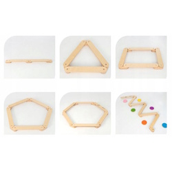 Балансборд Costway TS10172 (Wood) Thumb