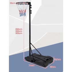 Stand de baschet Costway SP37870 (Black) Thumb