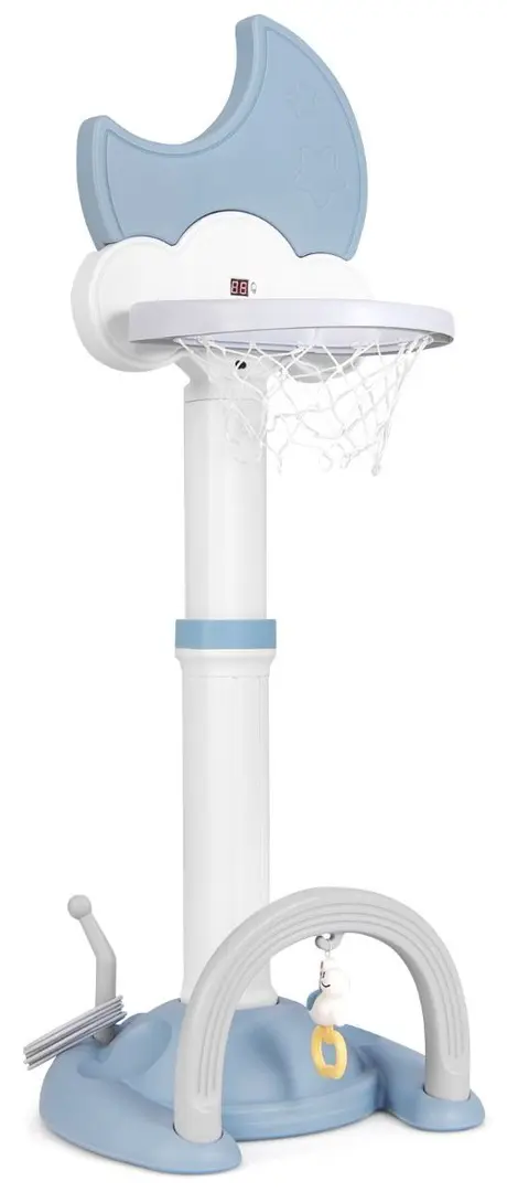 Баскетбольный набор 4в1 Costway UY10085BL (Blue/White)