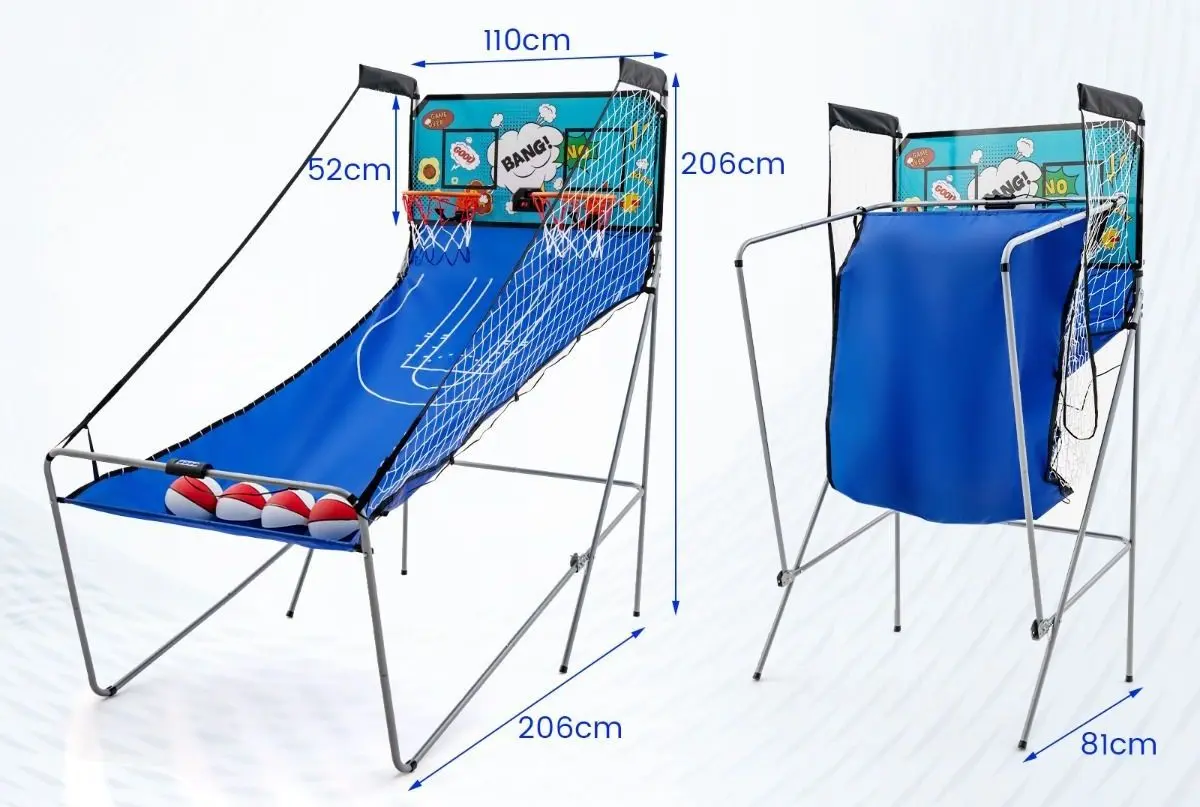 Set de baschet Costway SP38115HY (Blue/Green)