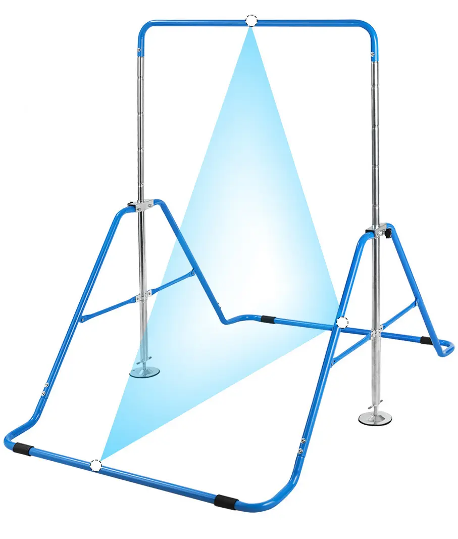 Bare paralele de gimnastica Costway SP37856BL (Blue) - 2