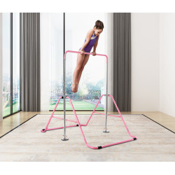 Bare paralele de gimnastica Costway SP37856FS (Pink) Thumb