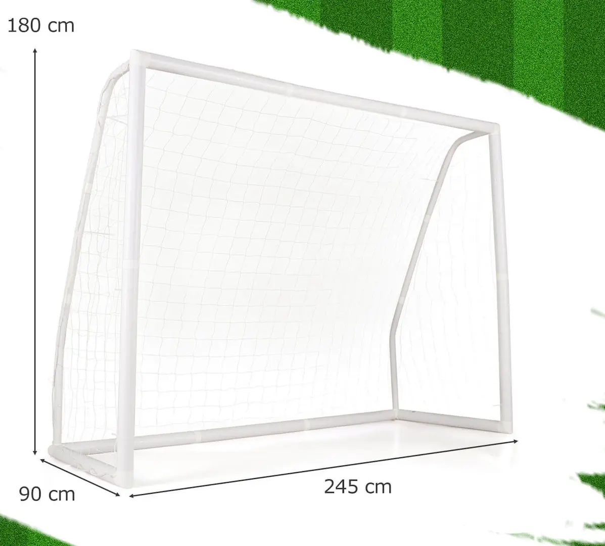 Poarta pentru fotbal Costway SP38100 (White)