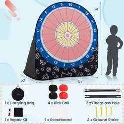 Футбольный дартс Costway NP11465DK (Black) Thumb