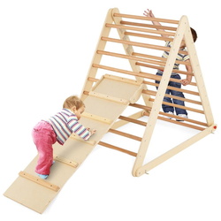 Лестница 2в1 Costway TS10116NA (Natural) Thumb