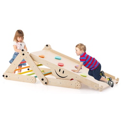 Лестница 5в1 Costway TS10106CL (Natural/Multicolor) Thumb