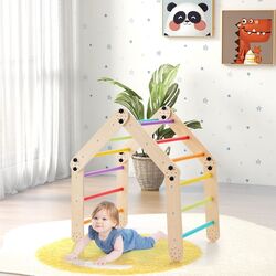 Лестница 5в1 Costway TS10106CL (Natural/Multicolor) Thumb