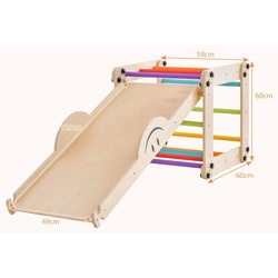 Лестница 5в1 Costway TS10106CL (Natural/Multicolor) Thumb