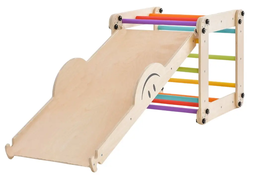 Лестница 5в1 Costway TS10106CL (Natural/Multicolor)