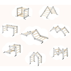 Лестница 5в1 Costway TS10106HS (Grey) Thumb