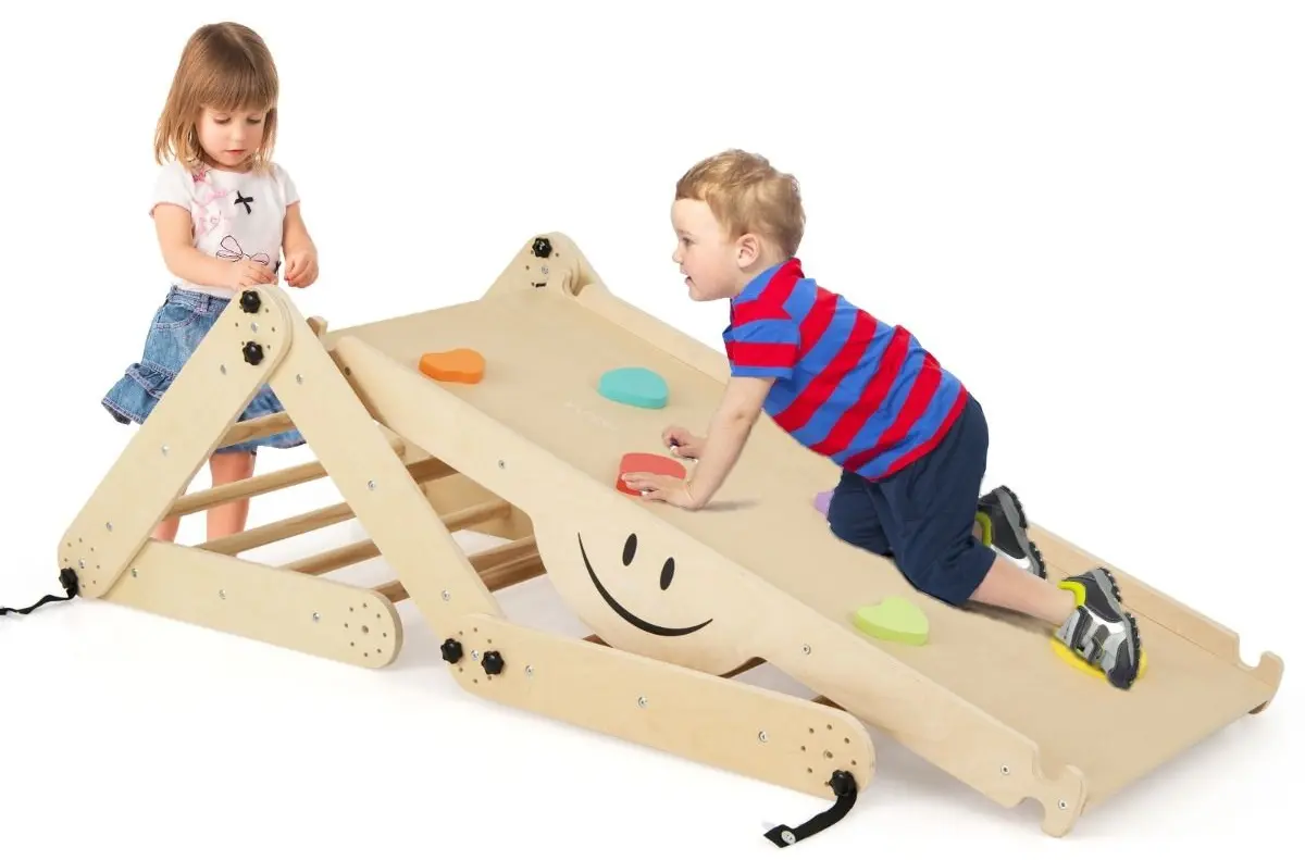 Лестница 5в1 Costway TS10106NA (Natural)