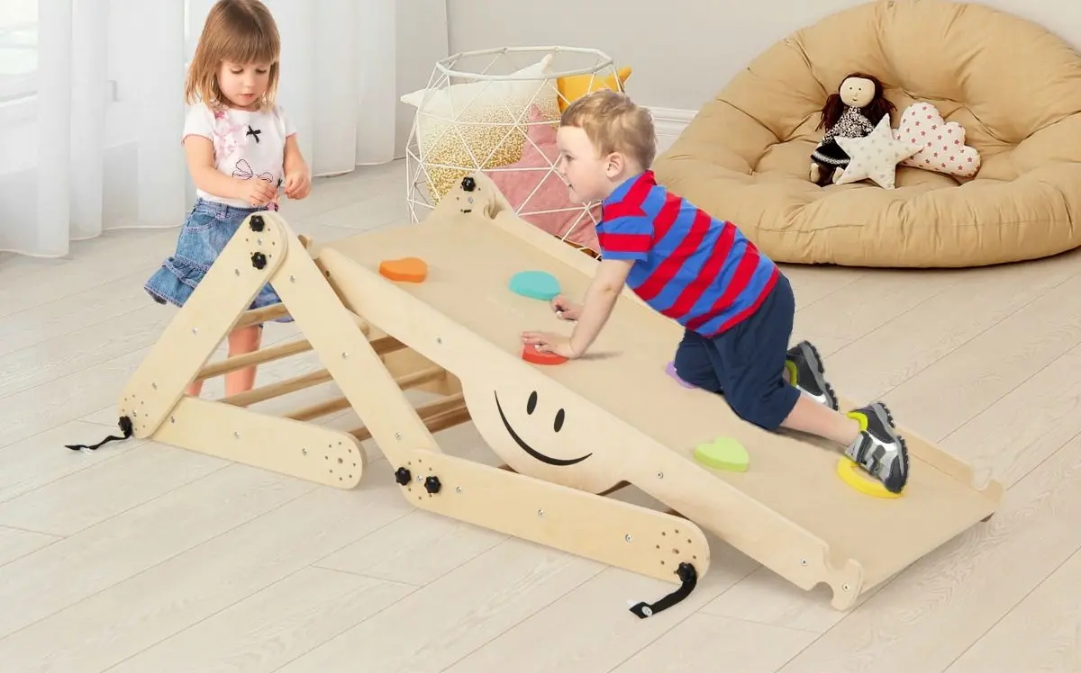 Лестница 5в1 Costway TS10106NA (Natural)