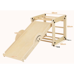 Лестница 5в1 Costway TS10106NA (Natural) Thumb