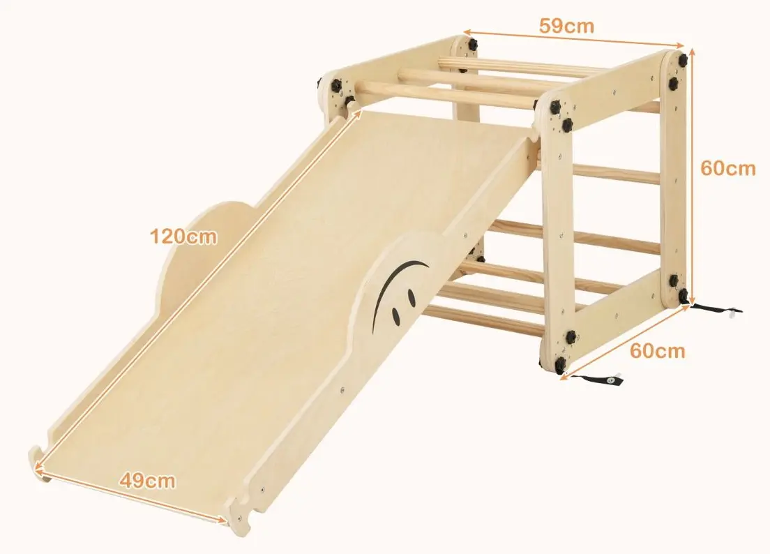 Лестница 5в1 Costway TS10106NA (Natural)