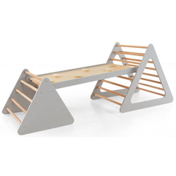 Лестница с мостиком 3в1 Costway TS10160GR (Grey)