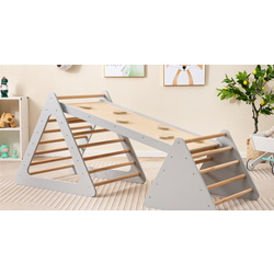 Лестница с мостиком 3в1 Costway TS10160GR (Grey) Thumb