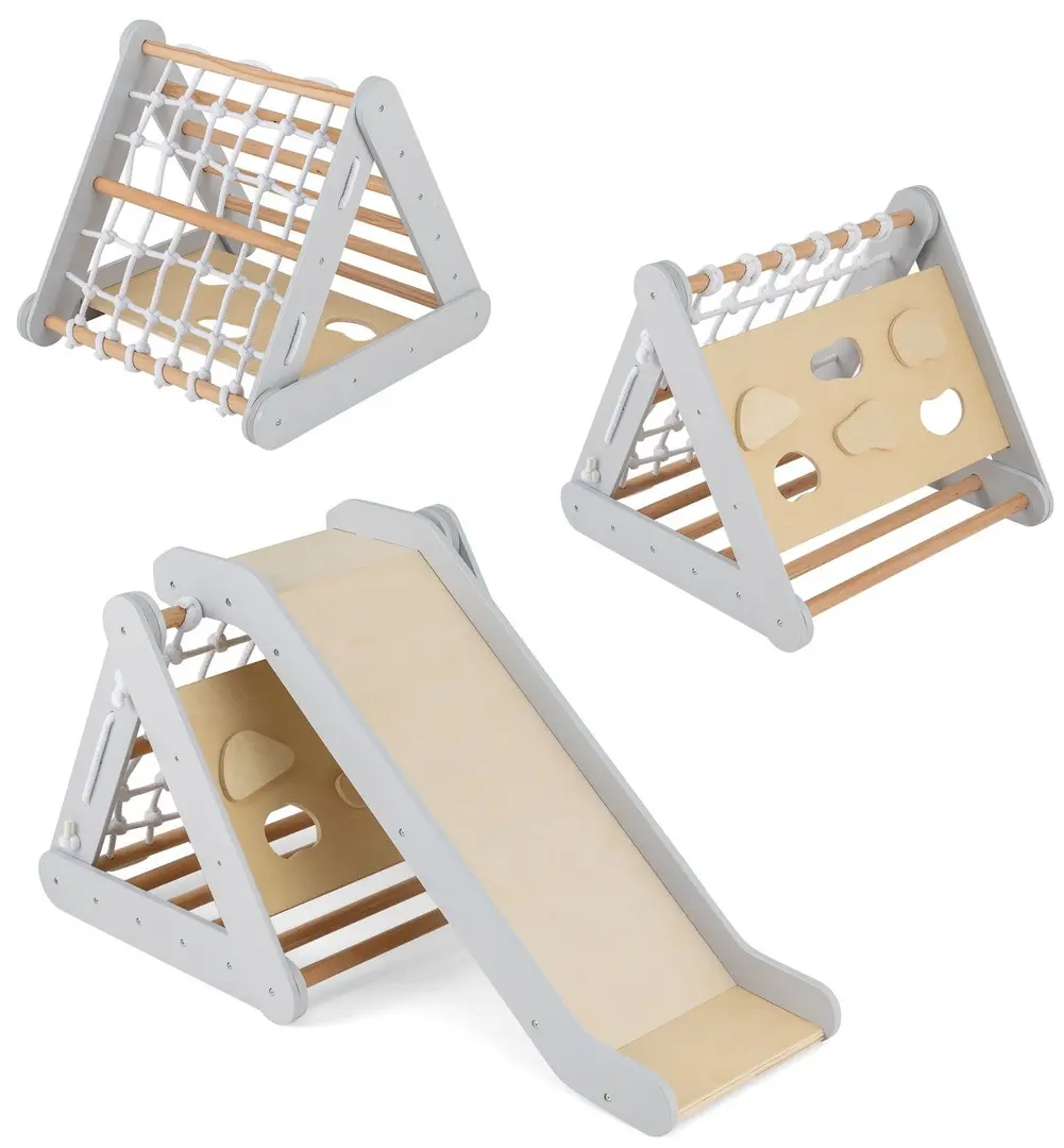 Треугольная лестница 4в1 Costway TS10164GR (Grey)