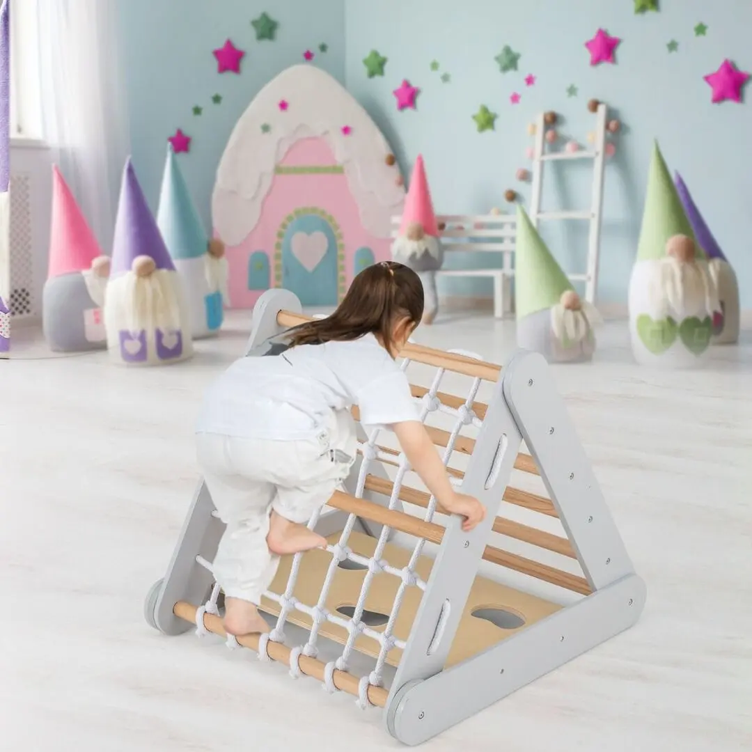 Треугольная лестница 4в1 Costway TS10164GR (Grey)