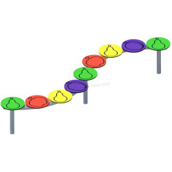 Pista de echilibru DastimArt 510.1 (Multicolor)