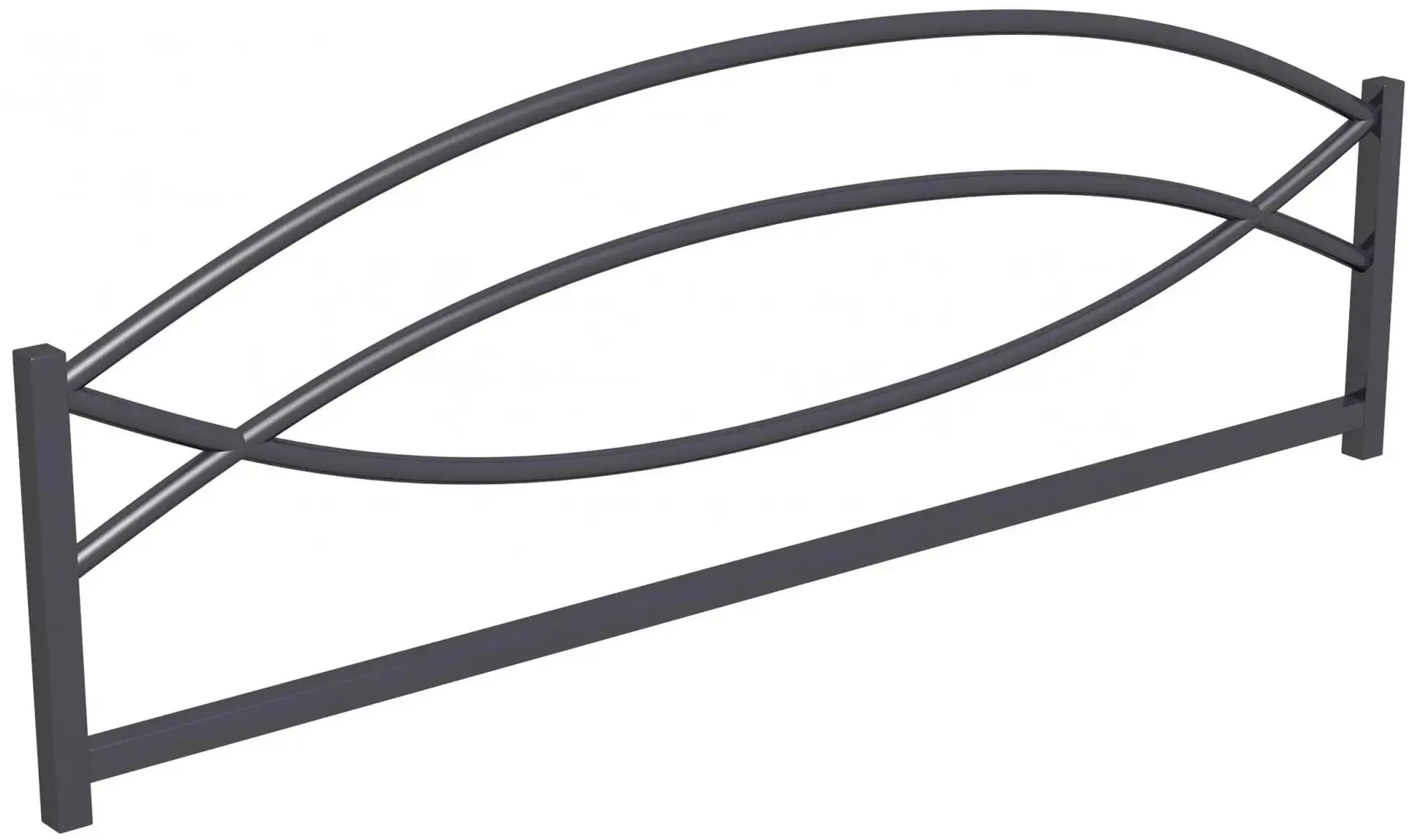 Gard decorativ DastimArt 949 (Black)