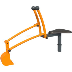 Excavator de nisipieră pentru copii DastimArt 0731 (Orange/Grey)