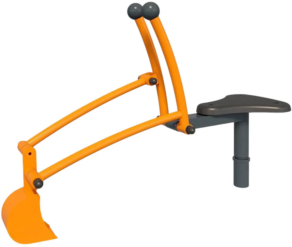 Excavator de nisipieră pentru copii DastimArt 0731 (Orange/Grey)