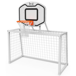 Poarta pentru fotbal cu panou de baschet 2in1 DastimArt 0124.1 Thumb