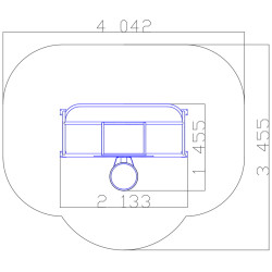 Poarta pentru fotbal cu panou de baschet 2in1 DastimArt 0124.1 Thumb