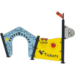 Игровая панель DastimArt 330 Gara (Yellow/Blue)