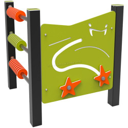 Panou interactiv DastimArt 303.1 (Green/Orange)