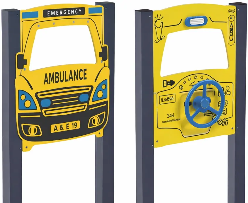 Panou interactiv DastimArt 325 (Yellow/Blue) - 3