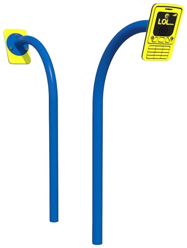 Tuburi pentru comunicare DastimArt 533 (Blue/Yellow)