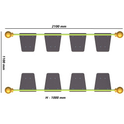 Pasator pentru copii DastimArt 530 (Grey/Green) Thumb
