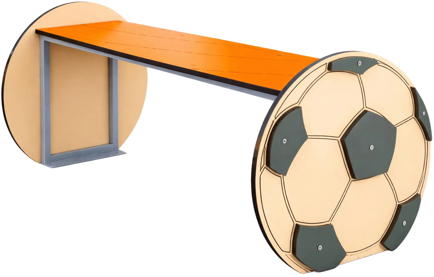 Banca pentru copii DastimArt 917 (Orange/Beige)