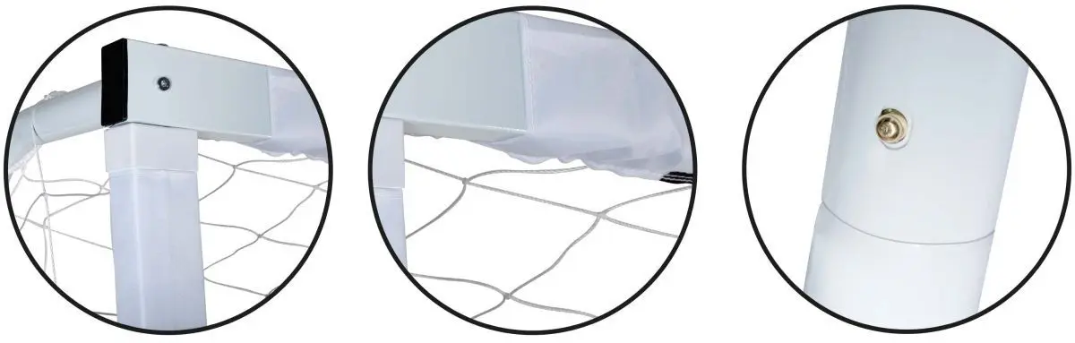 Poarta pentru fotbal Enero 1053820 (White/Black)