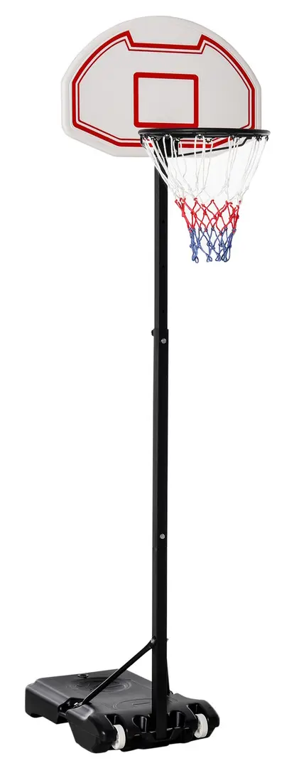 Stand de baschet Homcom A61-003 (Black/Red)
