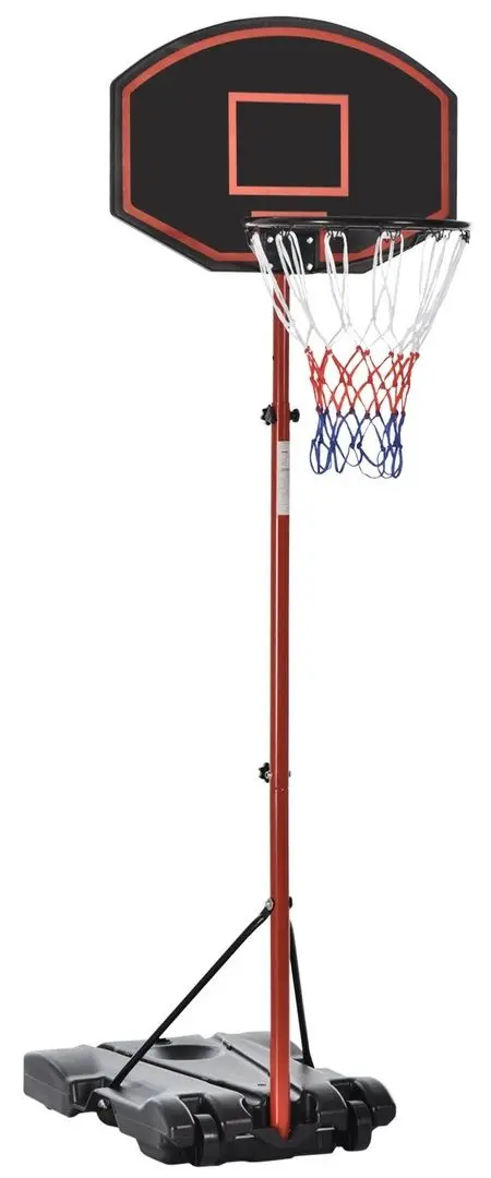 Stand de baschet Homcom A61-015 (Black/Red)