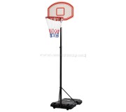 Stand de baschet Homcom A61-020 (Black/Red)