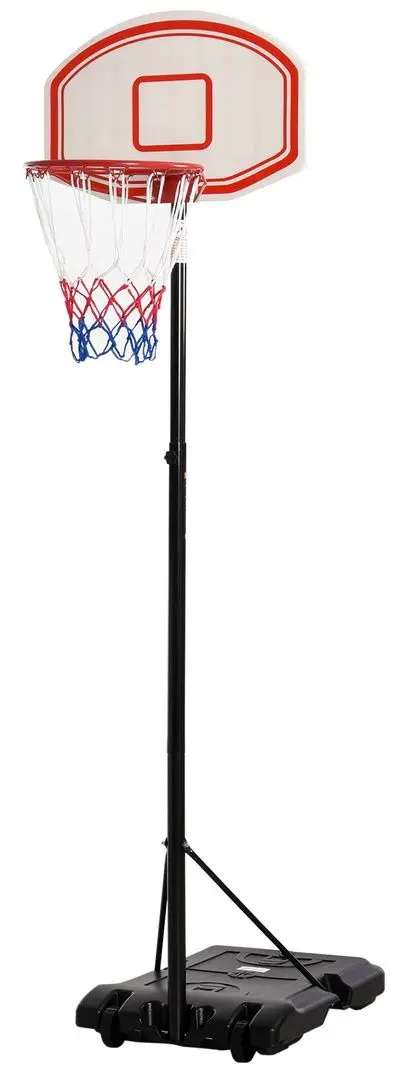 Stand de baschet Homcom A61-020 (Black/Red)