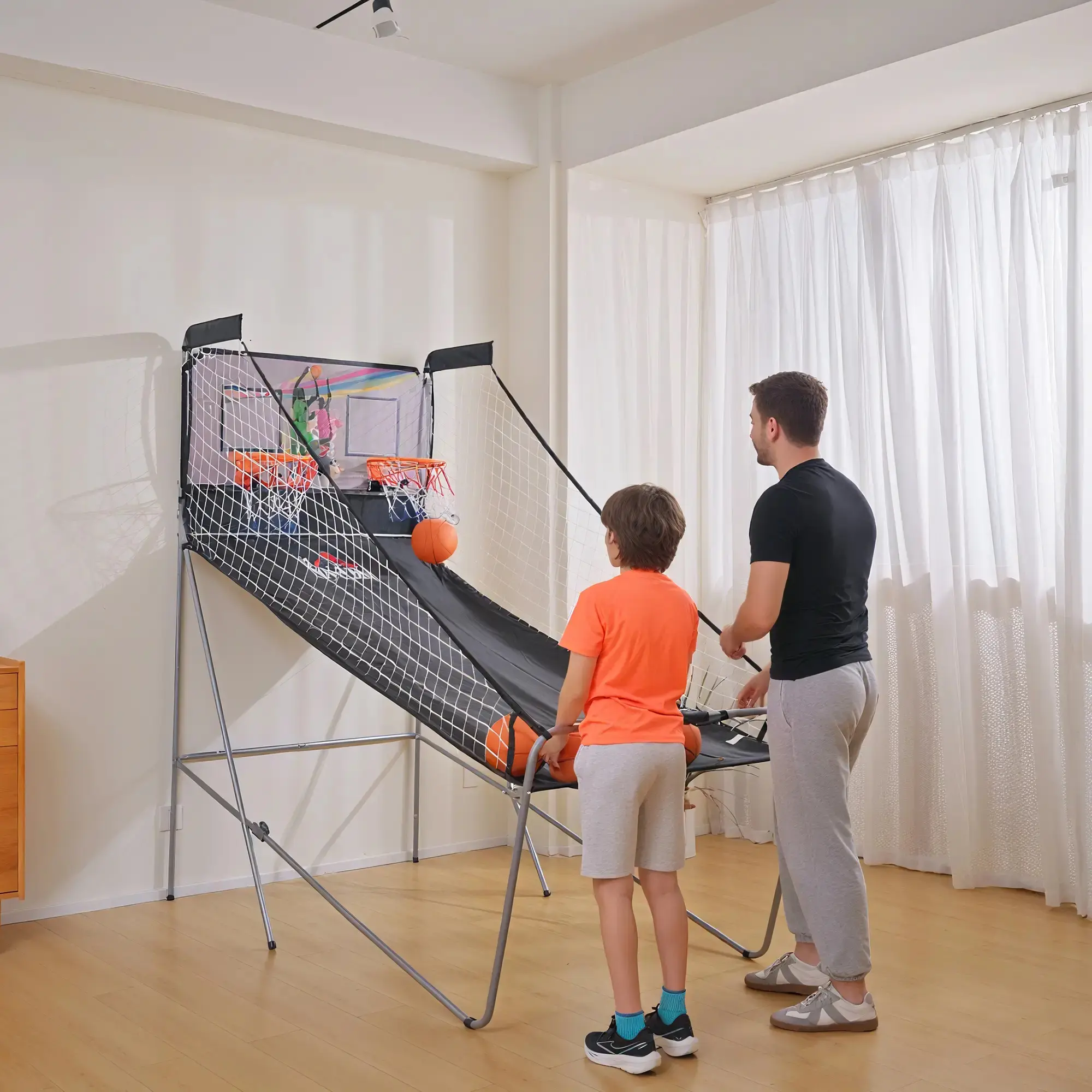 Баскетбольный игровой набор Homcom A70-017 (Black) - 6