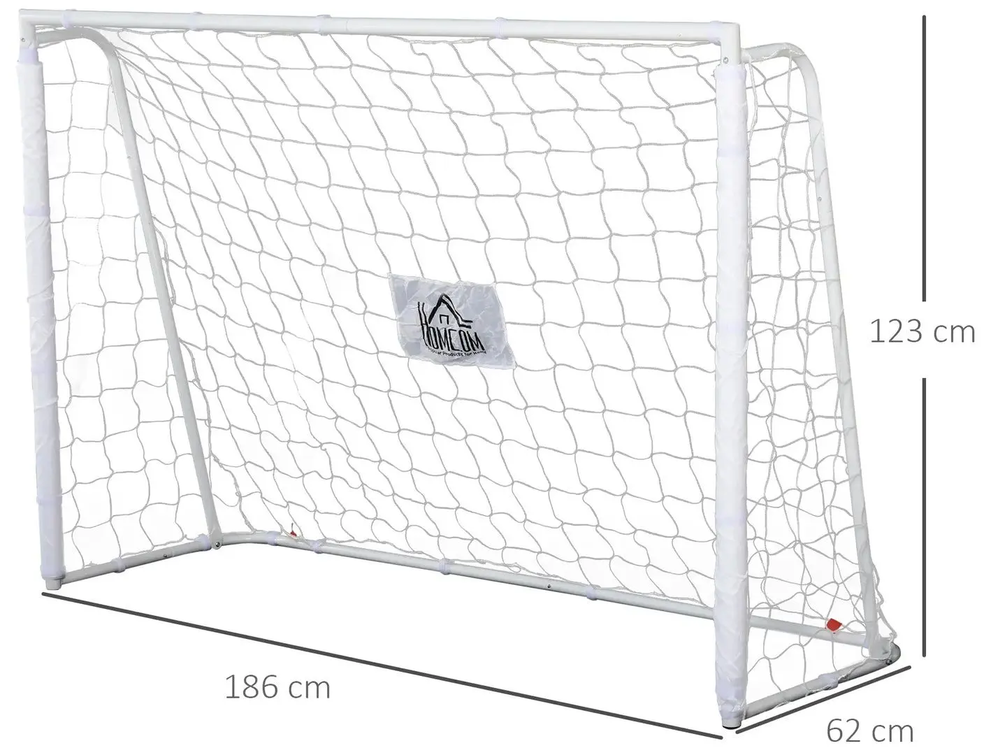 Футбольные ворота Homcom A62-022WT (White)