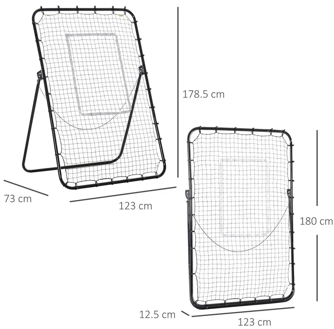 Тренировочная сетка Homcom A90-253 (Black)