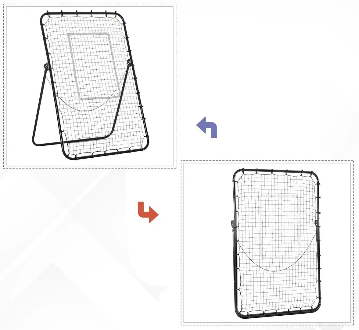 Тренировочная сетка Homcom A90-253 (Black)