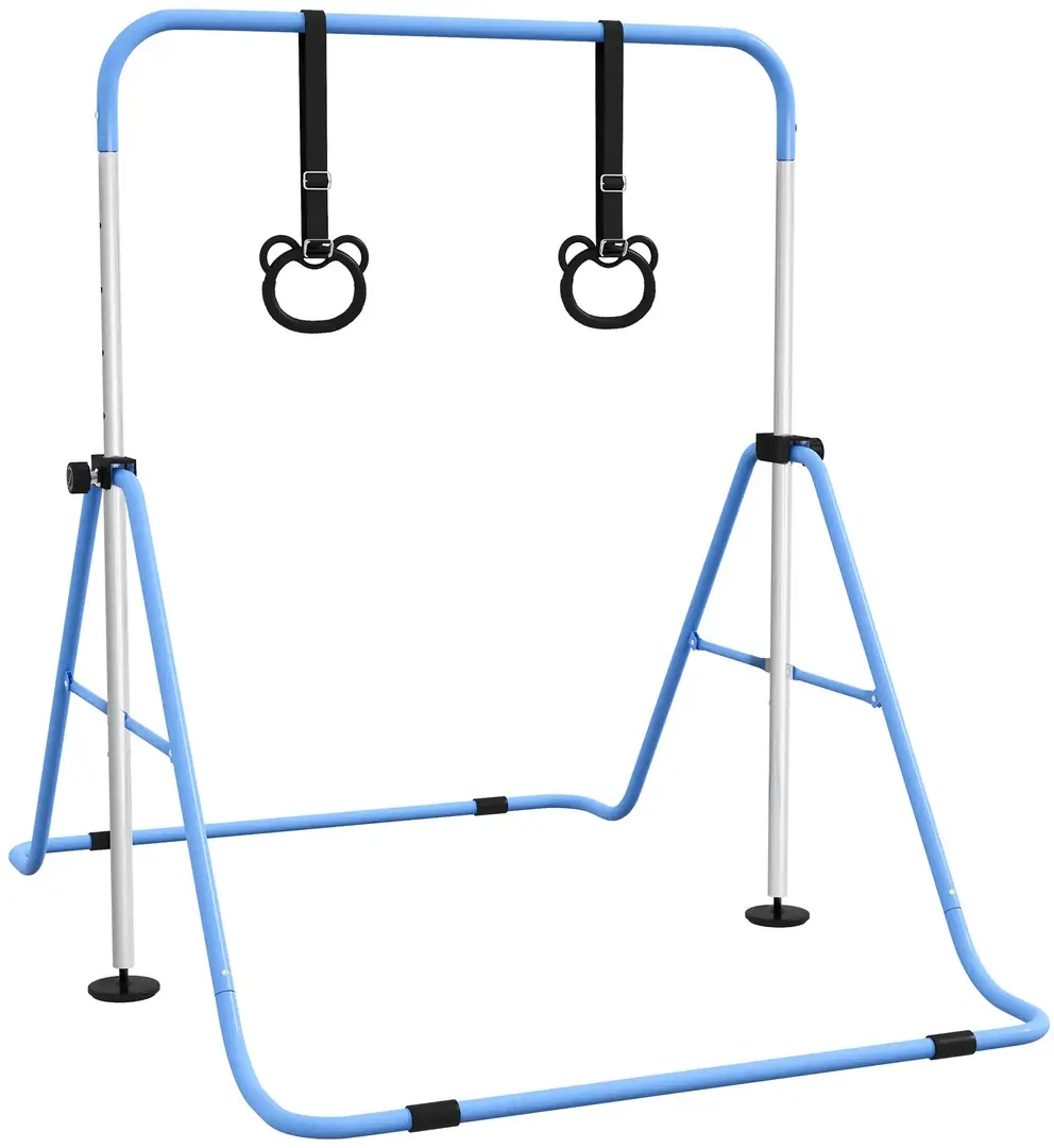 Bara de antrenament cu inele Homcom 340-016V00BU (Blue)